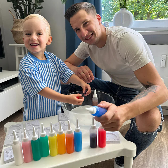 Montessori STEM Sea Creature Slime Lab