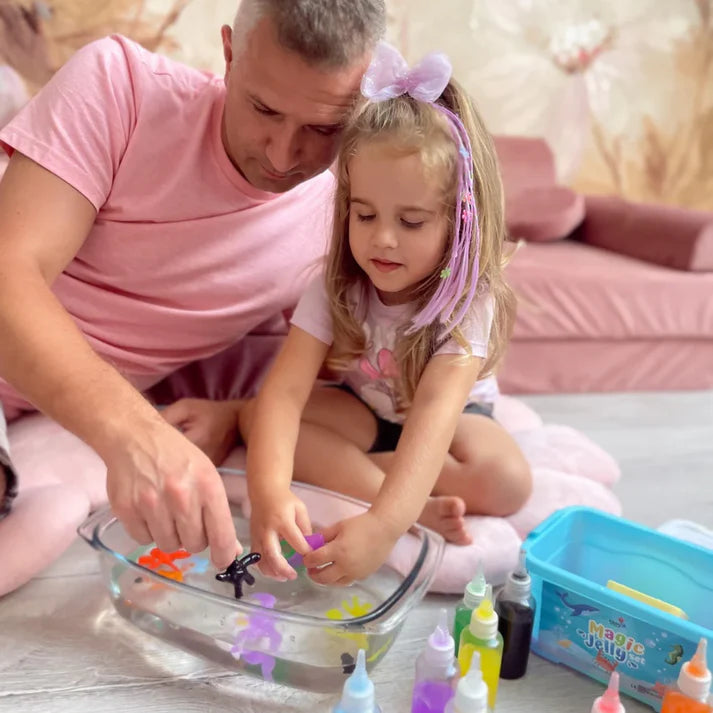 Montessori STEM Sea Creature Slime Lab