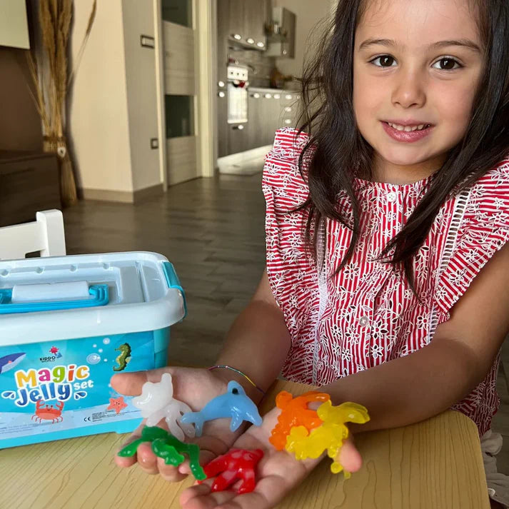 Montessori STEM Sea Creature Slime Lab