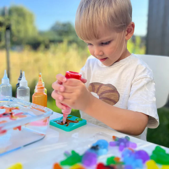 Montessori STEM Sea Creature Slime Lab