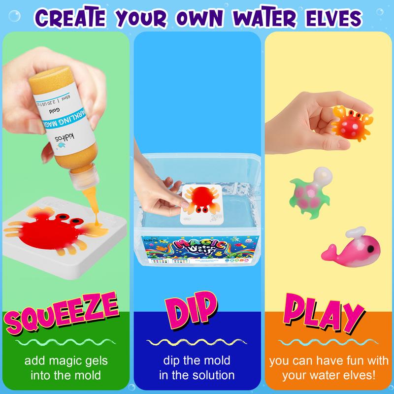 Montessori STEM Sea Creature Slime Lab